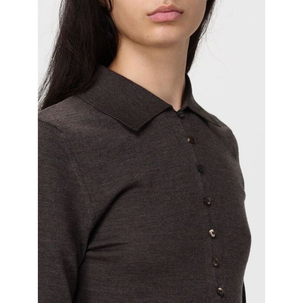 Jacquemus Polo Shirt Woman Brown - Picture 4 of 4